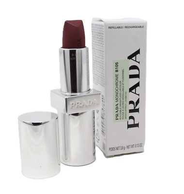 Prada Monochrome Hyper Matte Refillable Lipstick  0.13oz/3.8g New With Box