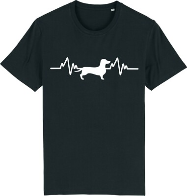 Heartbeat Dachshund Sausage Dog Puppy Owner T-Shirt