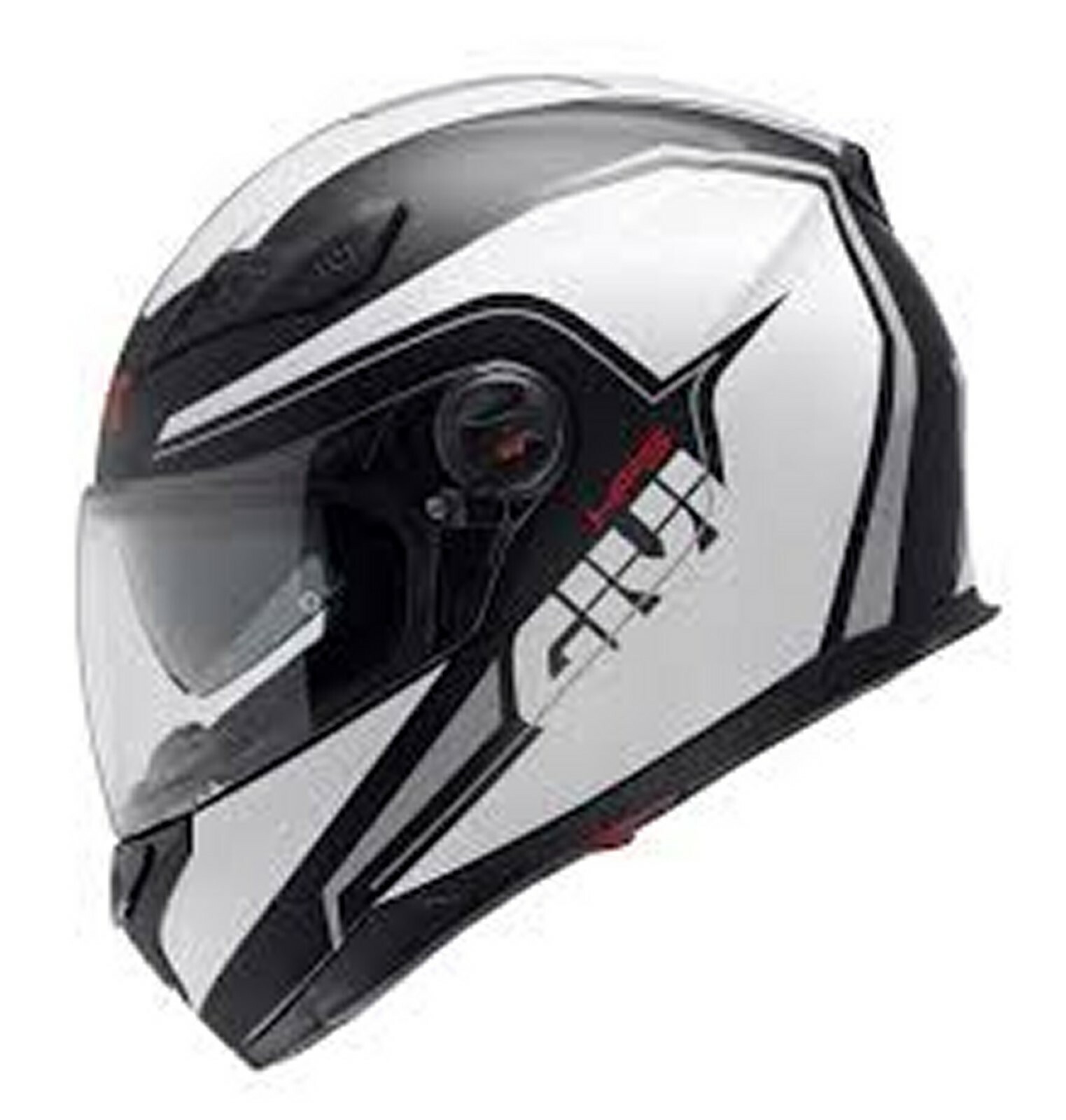 CASCO GIVI INTEGRALE 50.4 SNIPER BLACK WHITE FLAT H504FSTBW TUTTE LE MISURE  GIVI