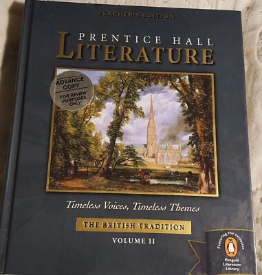 Prentice Hall Literature.Timeless Voices, Timeless Themes; The British Tradi...