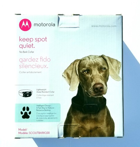 New SCOUTBARK Dog Training Automatic Static Shock Correction Bark Collar 9 Level