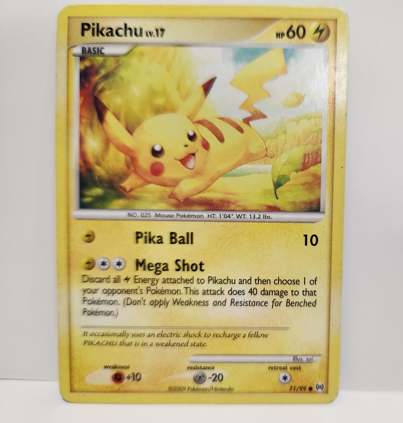 世界123枚 PSA9 ピカチュウ 2009 032 23 pikachu Pikachu Pokemon Card 032/070 1st Edition 2009 Japanese