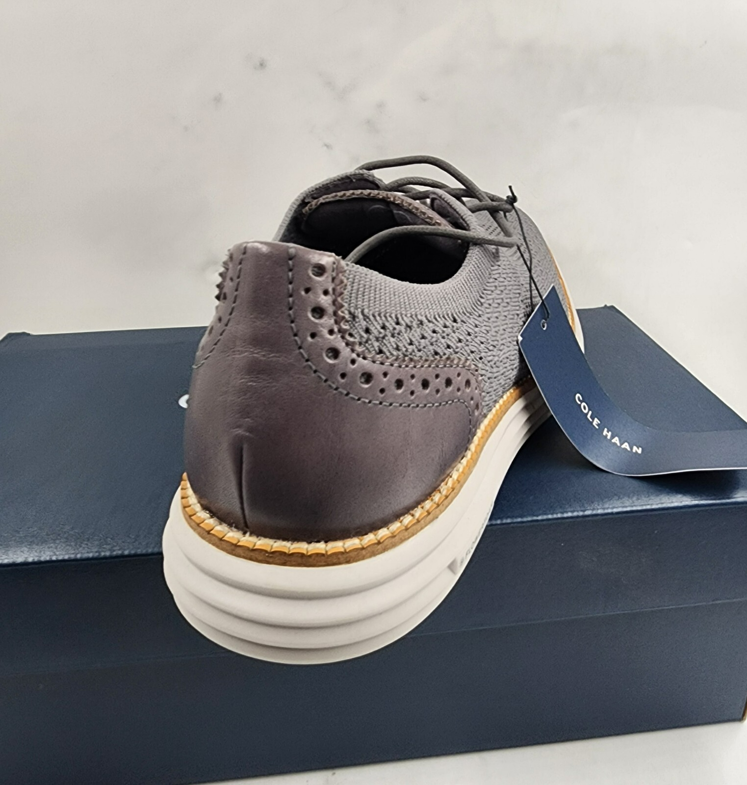 Cole Haan ØriginalGrand Remastered Stitchlite™ Wingtip Oxford Sneakers Men's 8.5 - Picture 13 of 20