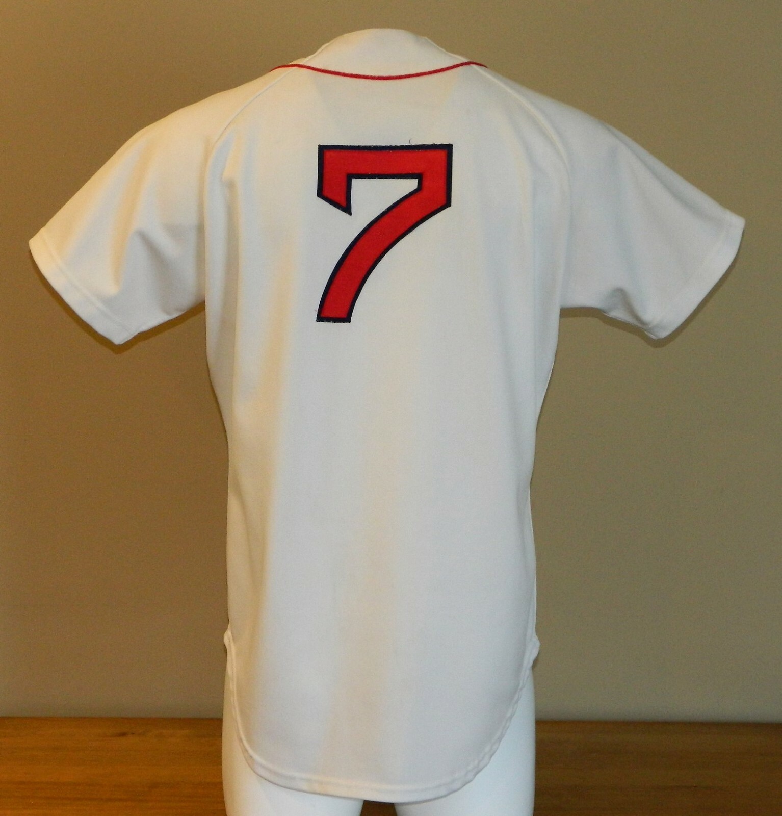 1984 Mike Easler Game Worn Boston Red Sox Home Jersey #7 - Wilson Size 42