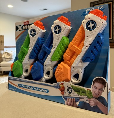 ZURU X-Shot Typhoon Thunder Water Blaster 3-Pack