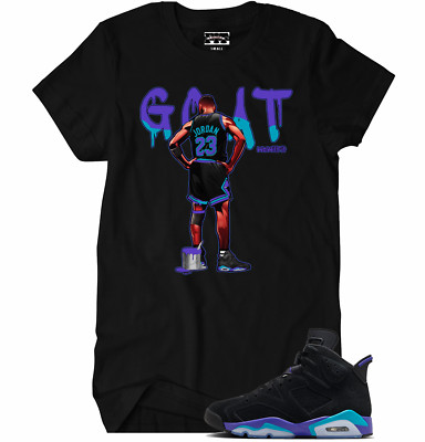 We Will Fit shirt to match Jordan 6 Aqua Bright concord purple Aquatone