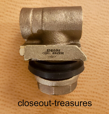 NEW! Water Source Pitless Adapter 1'' Brass PA100NL 1028061 FREE SHIP NO BOX BULK