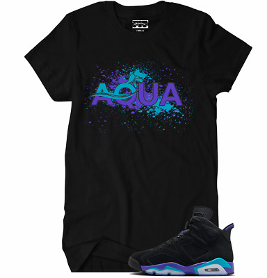 We Will Fit shirt to match Jordan 6 Aqua Bright concord purple Aquatone