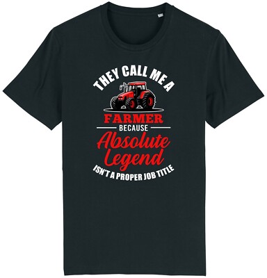 They Call Me A Farmer T-Shirt Funny Novelty Joke Tractor Farming Gift Idea