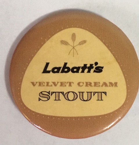 Vintage Labatt’s Velvet Cream Stout Beer Pin