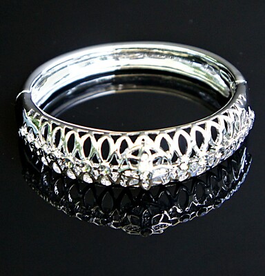 GUESS UBB61031 Femme Bracelet En Couleur Argent Cristal