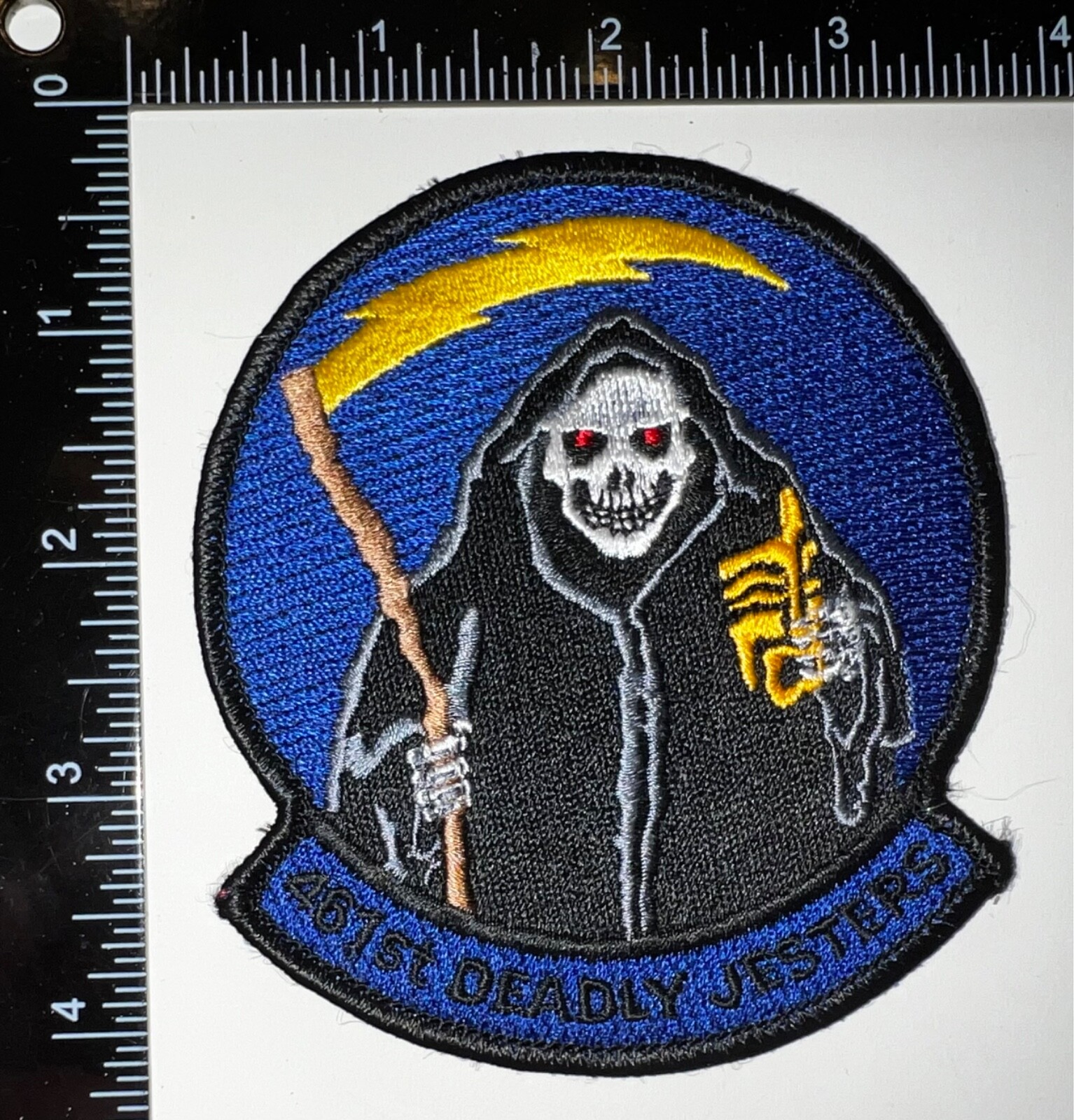 USAF 461st FLIGHT TEST SQ パッチ 461 FLTS Button Patches | 461st Flight Test Squadron