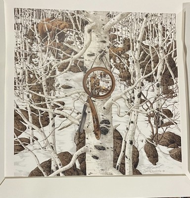 Bev Doolittle S/N  Three More For Breakfast   Western Limited Edition Print