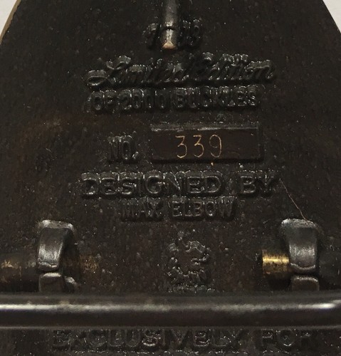 1983 Arkansas Solid Brass Belt Buckle no. 339