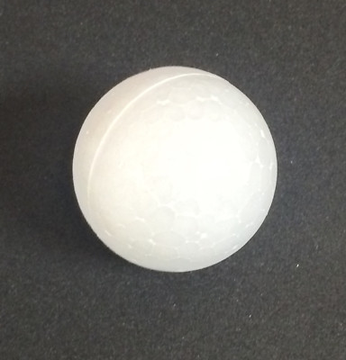 24pc Foam Balls 2" Round White Foam Polystyrene for School Art Craftの ...