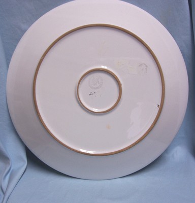 Beautiful Large Round Serving Platter Frutta Pattern by Caleca Italy Handpainted