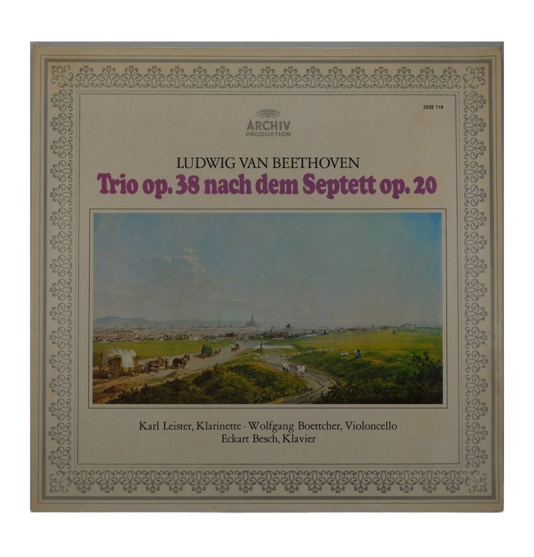 Beethoven · Leister, Boettcher, Besch · Trio Op.38 · 1972