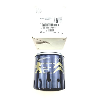 Original Peugeot Oil Filter Motor Jumper, Boxer, Ducato - 2.2HDi - 9808867880