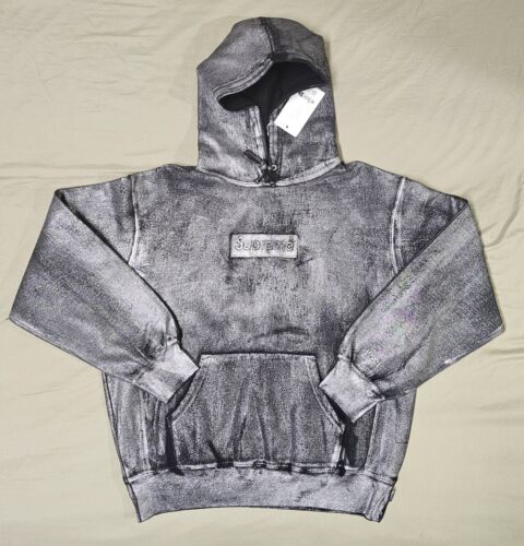 Supreme MM6 Maison Margiela Foil Box Logo Hooded Sweatshirt Supreme MM6 Maison Margiela Foil Box Logo Hooded Sweatshirt
