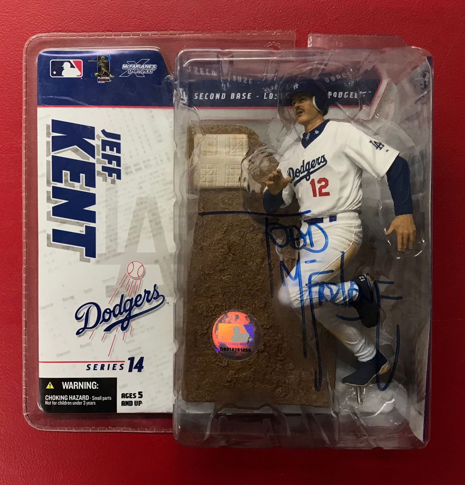 McFarlane Toys MLB Dodgers Jeff Kent Action Figure w/ Todd