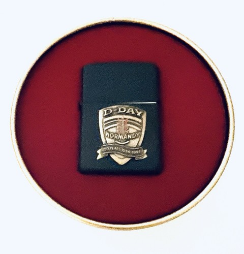 Vintage D-Day Normandy Zippo Lighter New 50th Anniversary