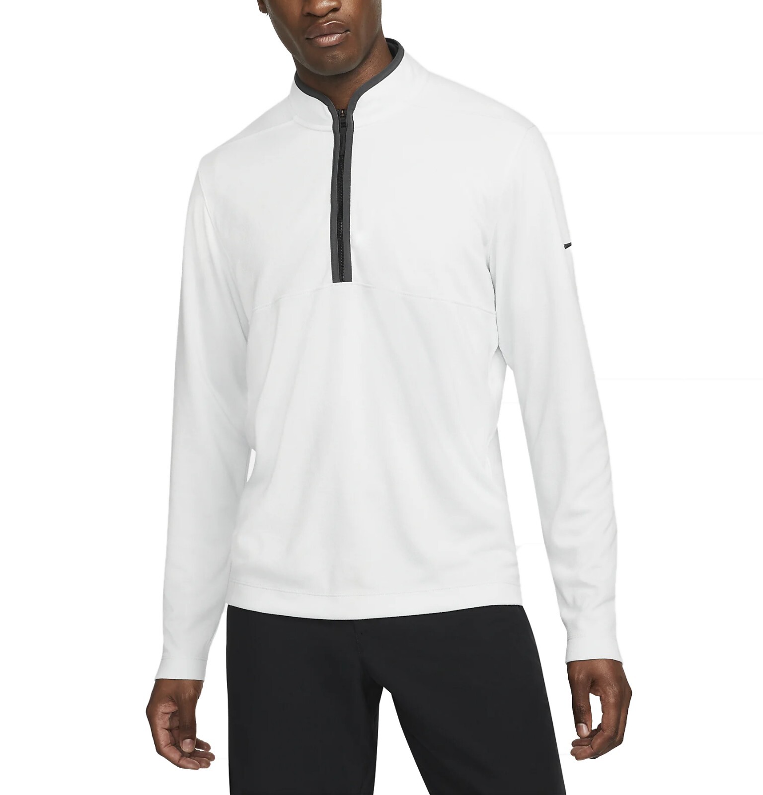 

Мужская футболка для гольфа с полумолнией Nike Dri-FIT Victory (цвет: Pho./серый, Diff. Размеры, DJ5474-025, Nike Dri-FIT Victory