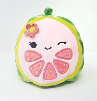 5'' Lena the Guava Food Squishmallow NEW 2022 Food Squad Costco Box Set NWOT
