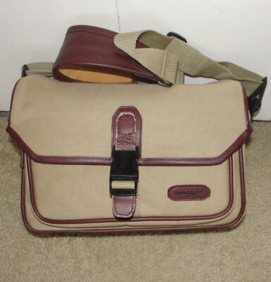 Hama Kenia Safari Camera Bag Carry Case Cover Travel w/ Adjustable Strap & Belt