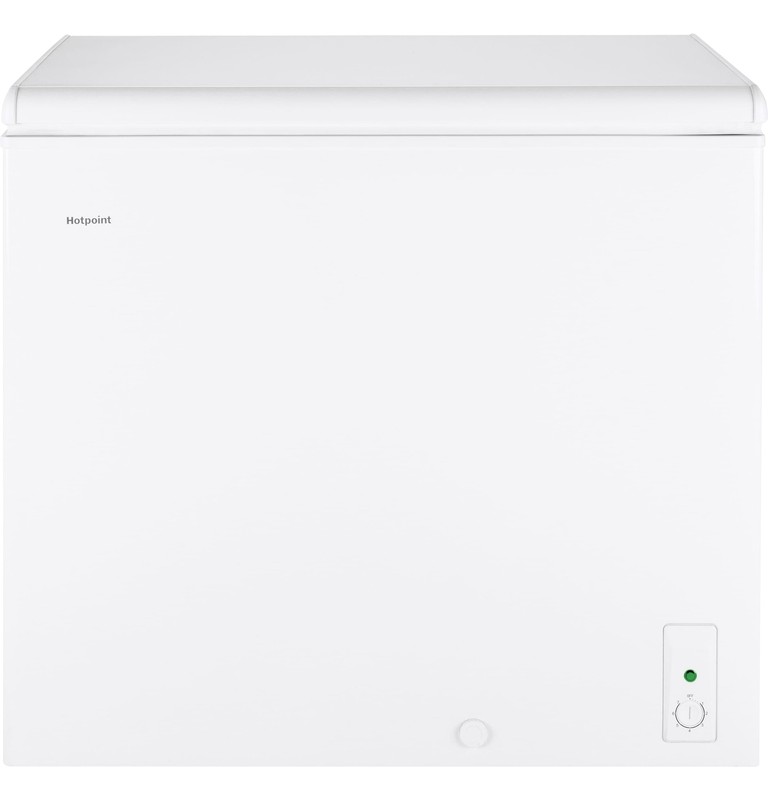 Chest Freezer 6.9-Cu Ft Manual Defrost Durable Easy Access