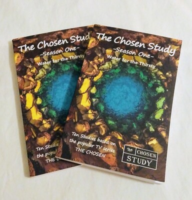 The Chosen Study Season One: Water for the Thirsty 2 Book Set Based On TV Series