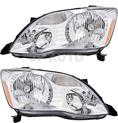 For 2005-2007 Toyota Avalon Headlight Halogen Set Driver and Passenger Side
