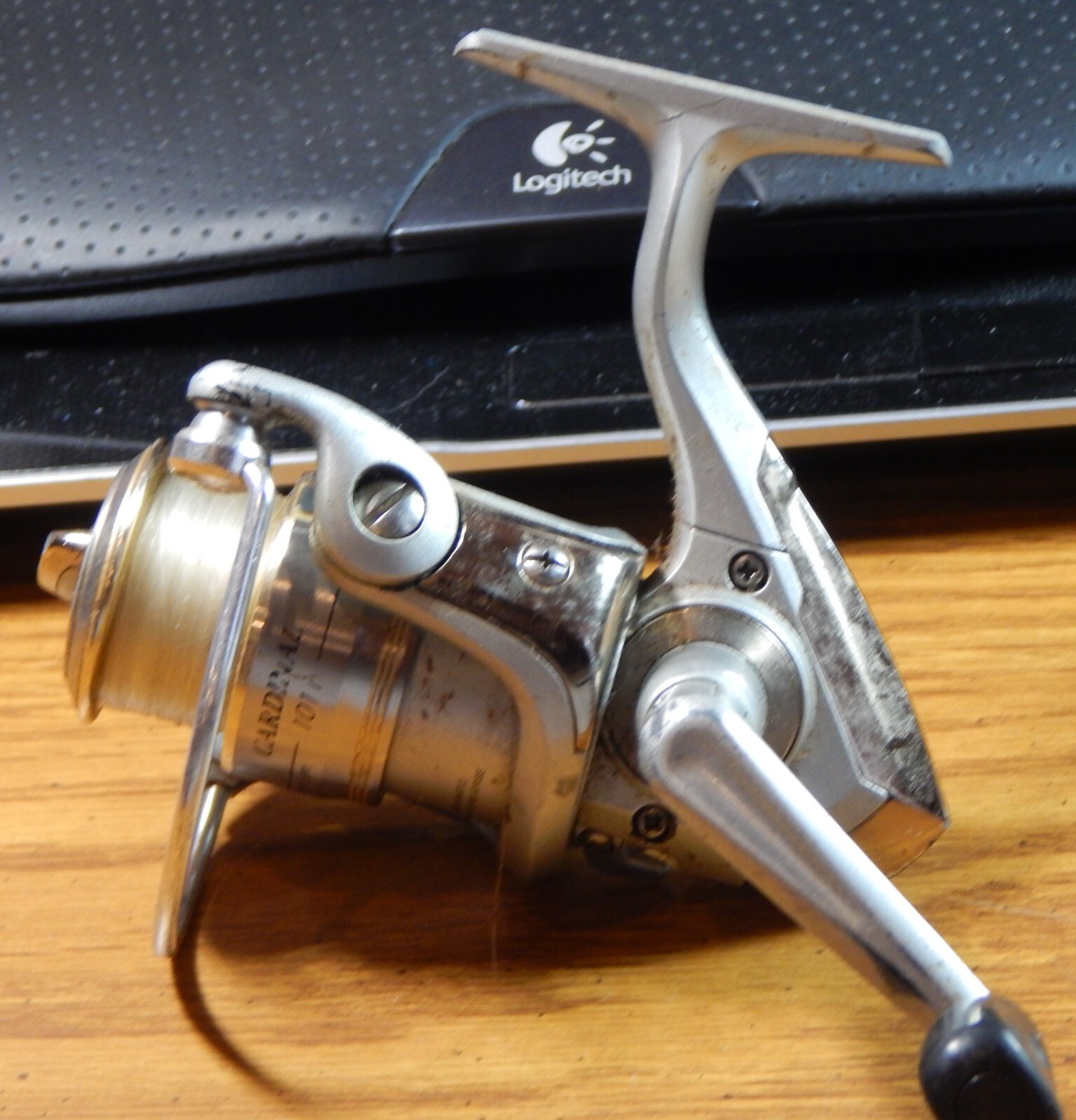 OLD ABU GARCIA CARDINAL 101I SPINNING REEL WORKS GOOD NO BOX