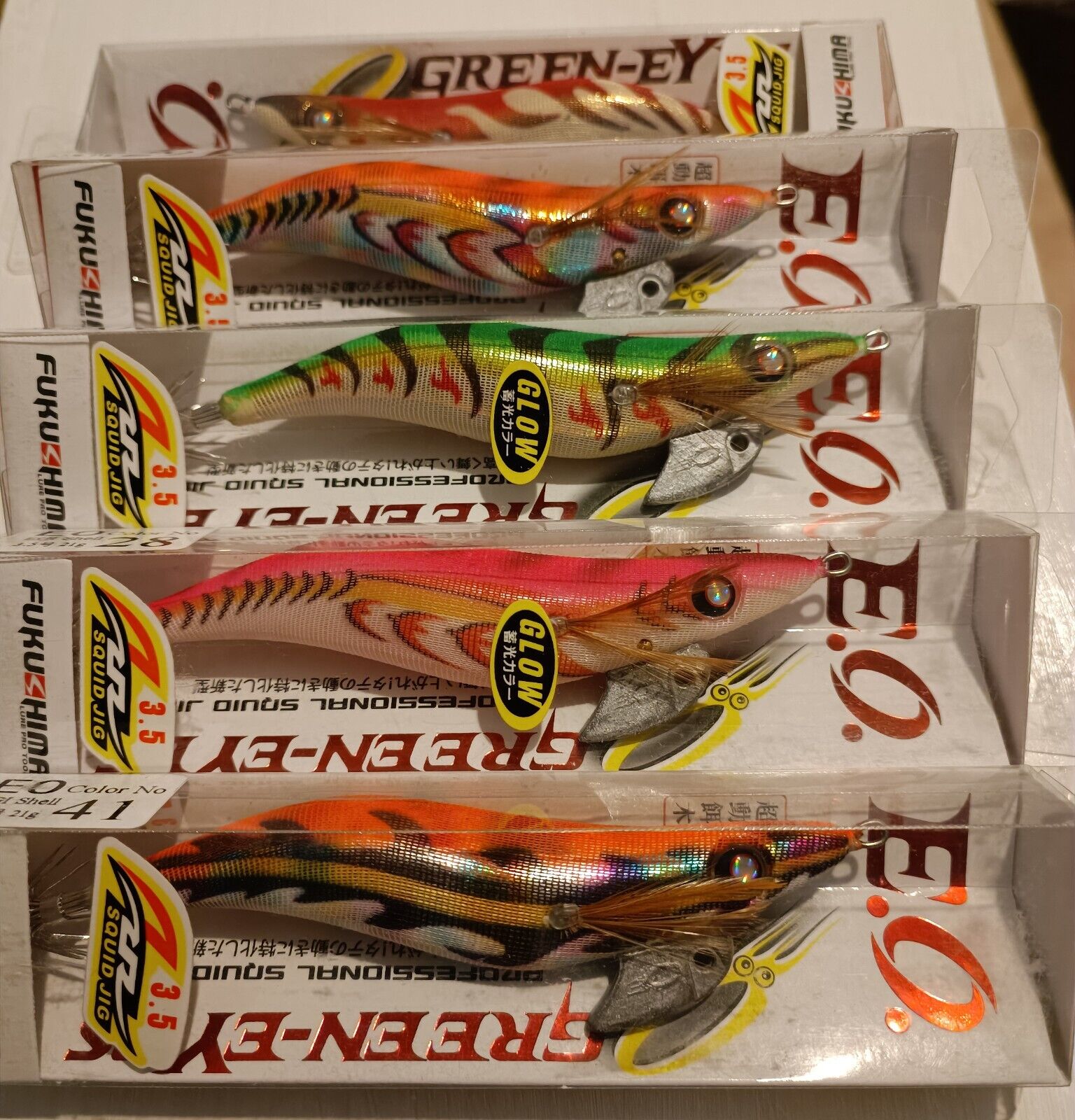 Fukushima 3.5 Squid Jig Egi Lure 21g Cuttlefish Sea Fishing Fukushima 3.5 Squid Jig Egi Lure 21g Cuttlefish Sea Fishing