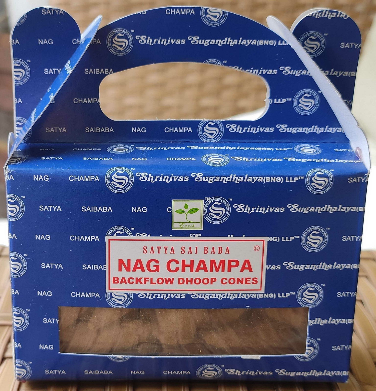 Rückfluss Räucherkegel Nag Champa Palo Santo Backflow Dhoop Cones Satya Sai Baba