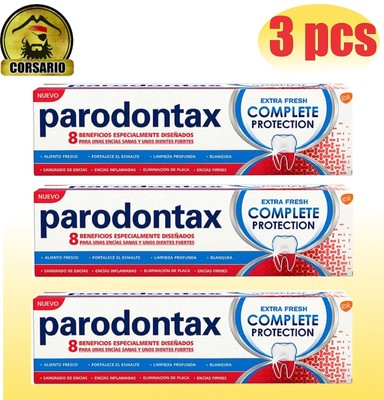 Toothpaste Prevent Bleeding Gums Parodontax Complete Protection x 126GR-PACK X 3