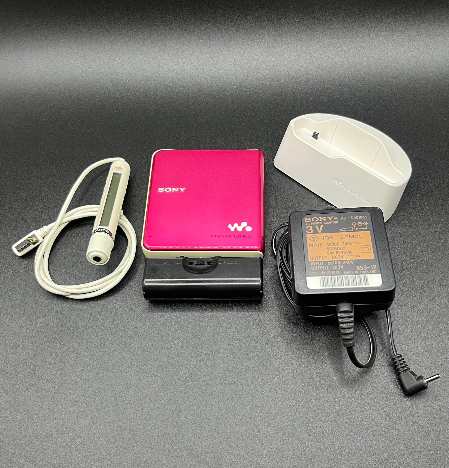 極美品SONY MD WALKMAN MZ-E630⁄WC 動作品 箱付き 極美