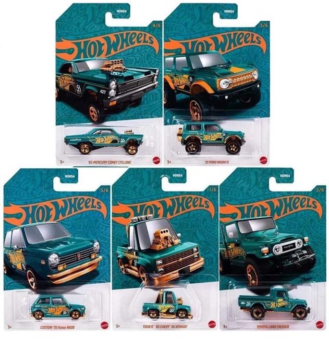 2024 Hot Wheels 56th Anniversary Pearl and Chrome Set Of 5