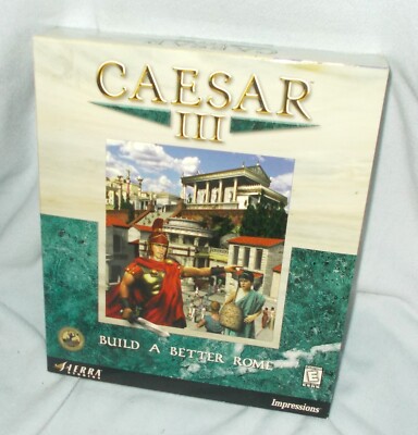 CAESAR III - Build a Better Rome - PC  Big Box complete