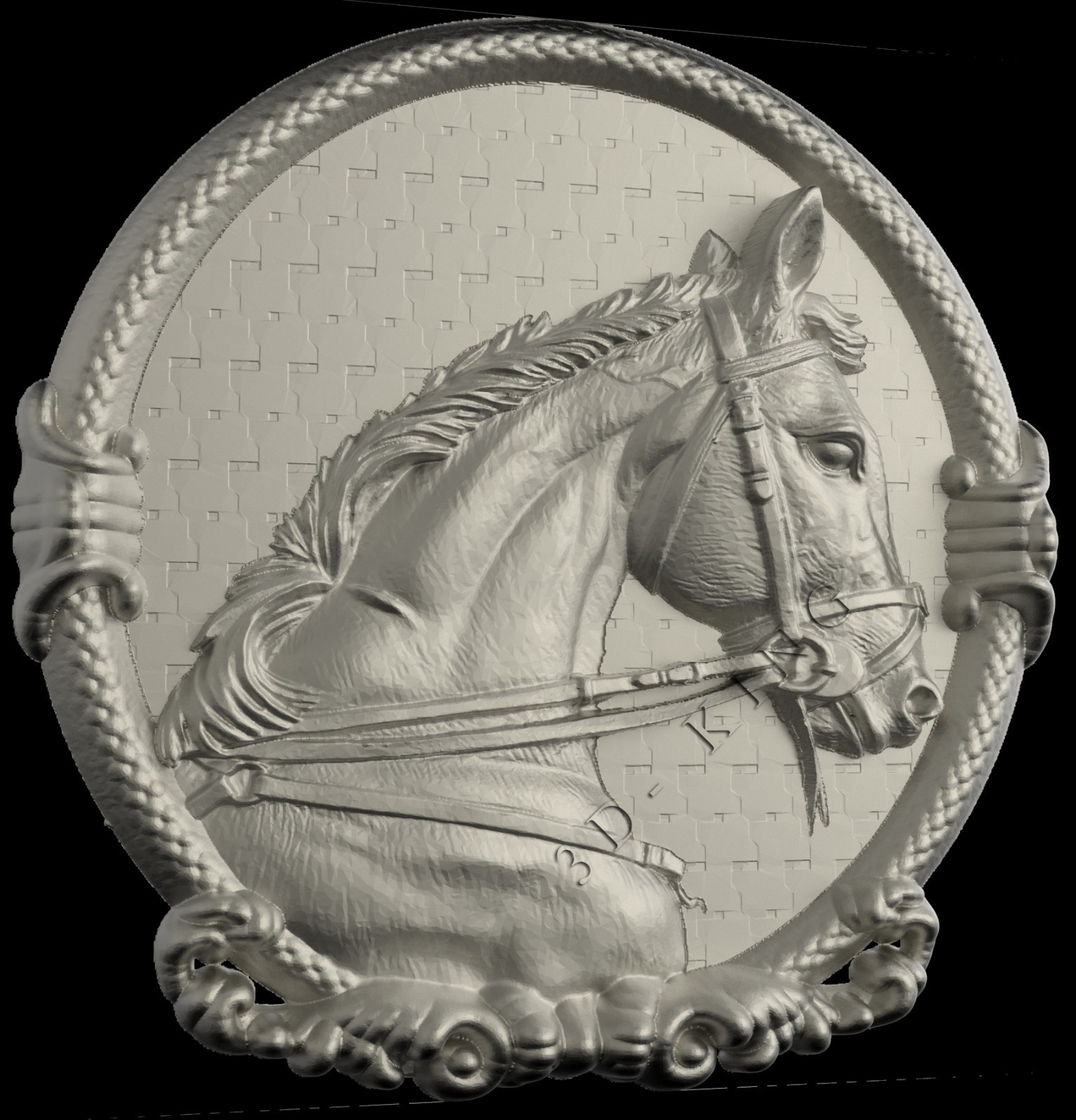 52 PCS 3D STL Models HORSES UNICORN for CNC Router 3D Printer Engraver Carving