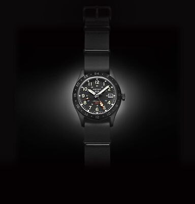 Pre-owned Seiko Psl  5 Sports Sbsc013 Field Sports Gmt Automatic Watch 39.4mm In Box