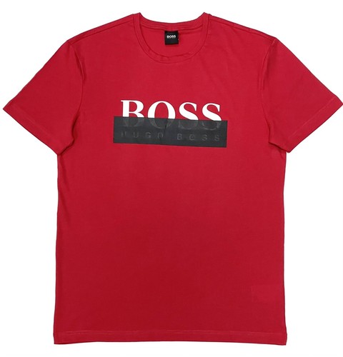 【関送無料】 Hugo Boss HUGO チェスト ロゴ Tシャツ Hugo Boss Tapped Out Logo T Shirt in Red | eBay