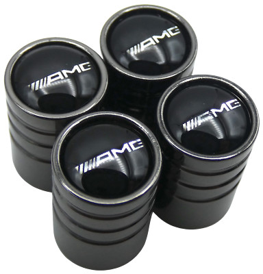 AMG Tire Wheel Stem Air Valve CAPS for auto, car, truck, SUV (1 SET)