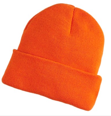 orange wool hunting hat