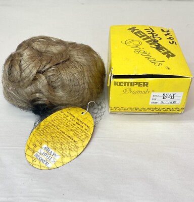 Kemper Originals Doll Wig Shay Size 10-11 Blonde