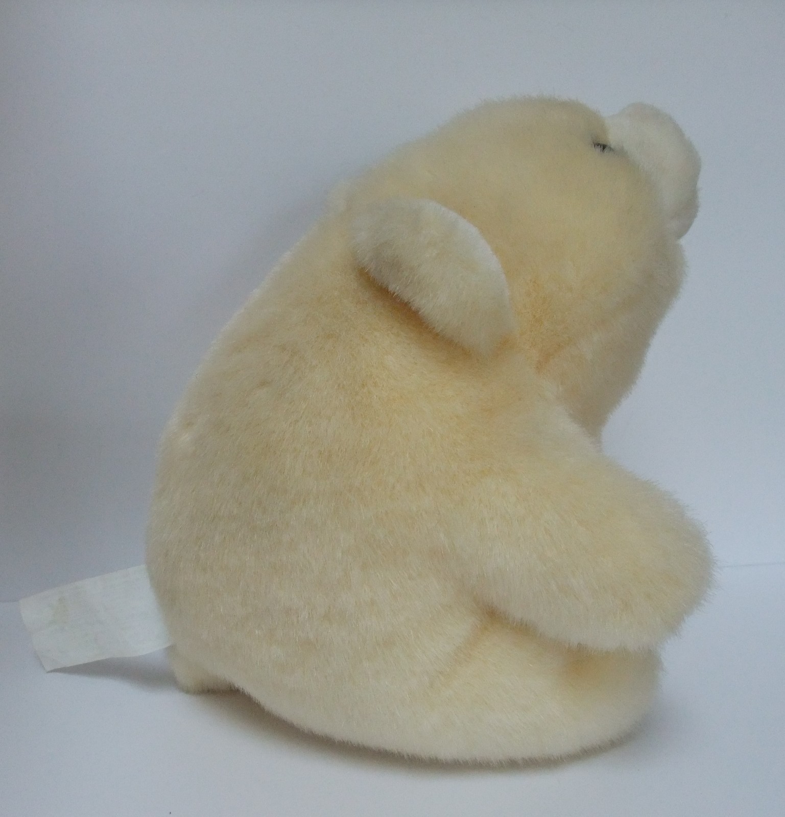 Vintage Gund Snuff Polar Bear 8 Inches Plush Toy Cream And White
