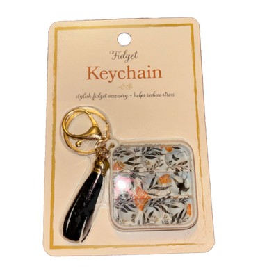 Fidget Toy Pop It Mini Keychain With Tassle