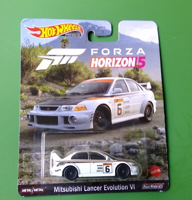 Hot Wheels 2022 FORZA Horizon 5 Mitsubishi Lancer Evolution VI #HCP11 1:64 Scale