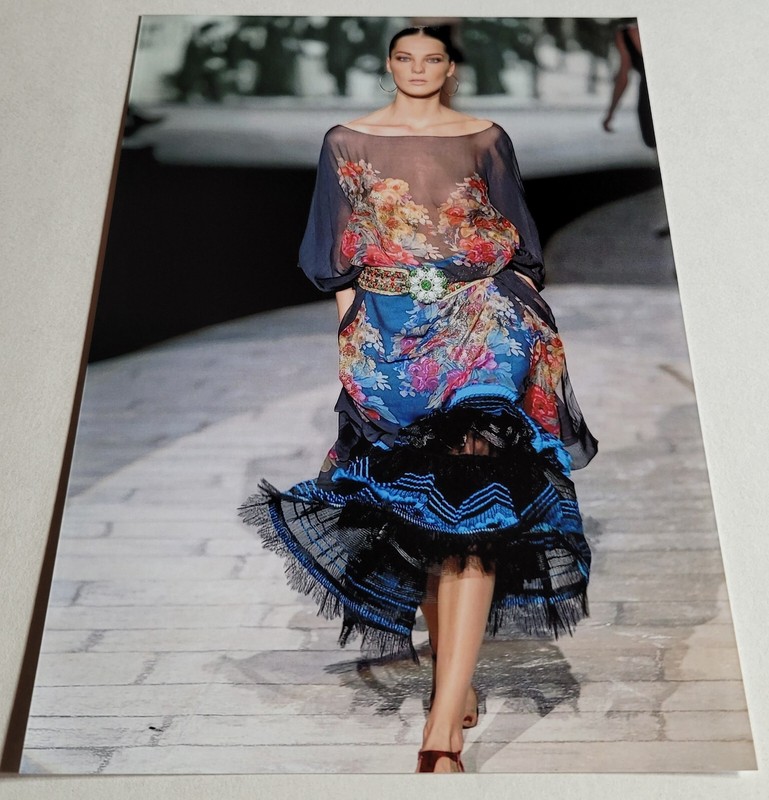 Daria Werbowy Erotik/Model-Foto Im Format Ca. 13 X 18 Cm #21064