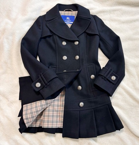 ⭐︎美品⭐︎BURBERRY BLUELABEL ウール プリーツ キュロット 38 ⭐︎美品⭐︎BURBERRY BLUELABEL ウール プリーツ キュロット 38