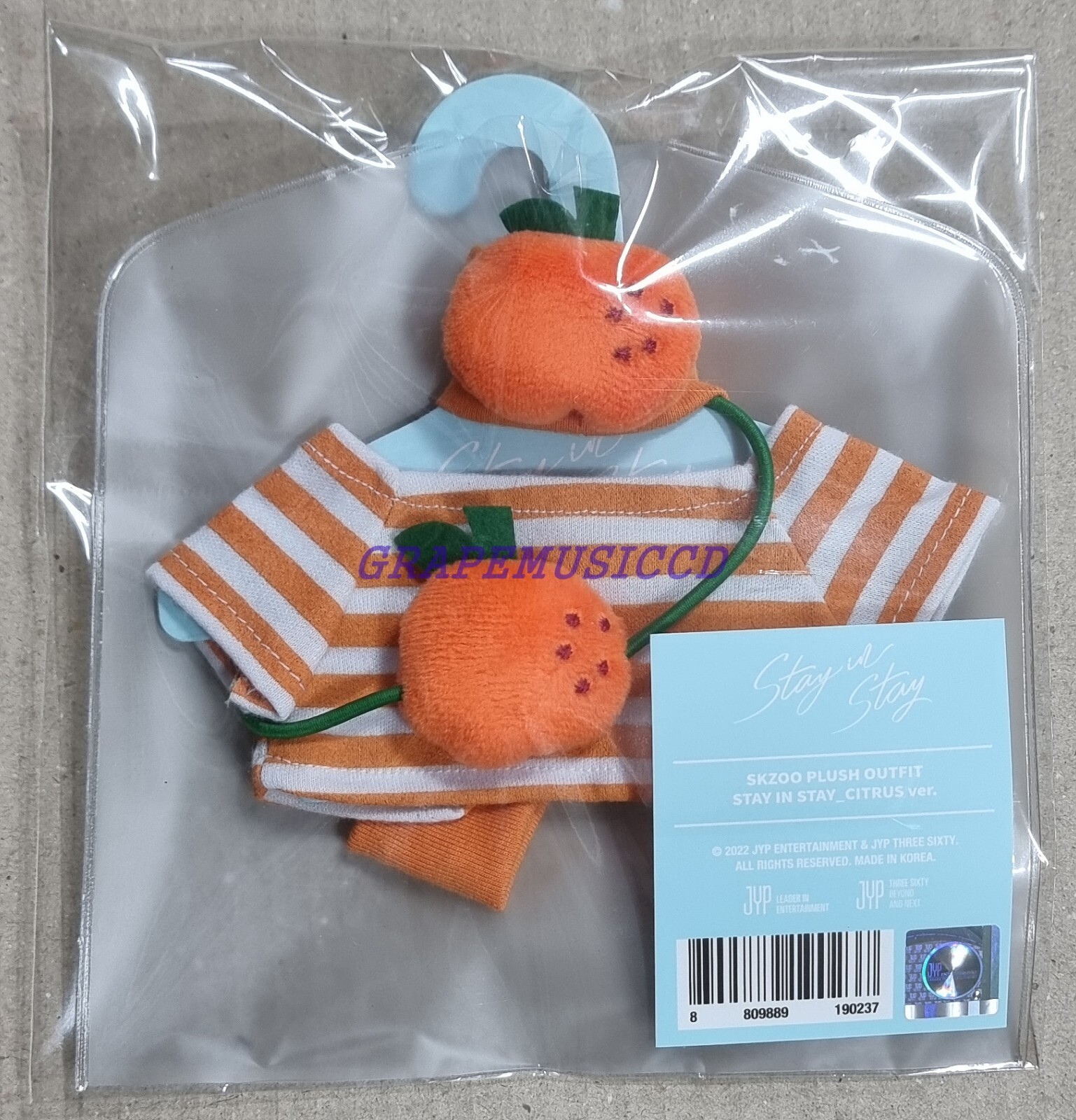 STRAY KIDS Stay in STAY in JEJU OFFICIAL MD SKZOO PLUSH